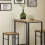 SoBuy OGT10-PF,Bar Set-1 Bar Table and 2 Stools,Home Kitchen Breakfast 7