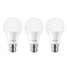(3 pack) Lowenergie A60 LED Bulb 10w B22 4000K Cool White bayonet