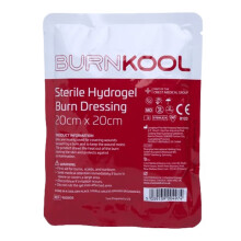 First Aid Burn Gel Sterile Cooling Emergency Scalds Care Dressing 20cm