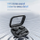 Bluetooth Wireless Headset with 4PCS Earbuds 5