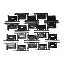 Electric Fencing Ribbon Insulators X20 (Screw On Polytape Fence Clips)