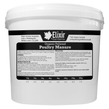 (Tub, 4kg) Organic Chicken/Poultry Manure Fertiliser Pellets