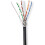 Network Cable Roll | CAT6 | Solid | S/FTP | CCA | 305.0 m | Outdoor | Round | PE | Black | Gift Box 1