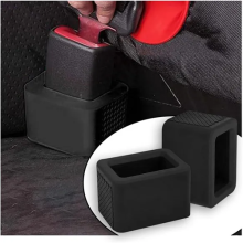 Black Silicone Seat Belt Buckle Holder Seat Belt Buckle Booster