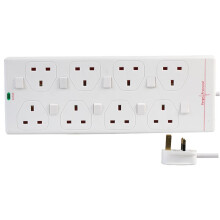 5m 8G Extension Lead Switched 8 Gang 5 Metre Cable Lead 13A surge protected