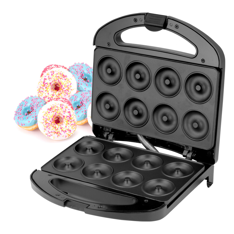 Geepas 750W Doughnut Maker Machine, 8 Hole Donut Maker Non-Stick