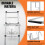 Universal Ladder Stand Off I-Shaped Ladder Accessory Ladder Non-slip Increasing Safety Fits ALL Telescopic Ladder 3