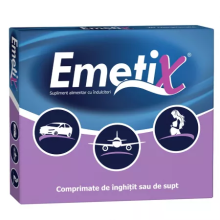 Emetix, 20 tbls -nausea & vomiting, motion sickness travel, pregnancy