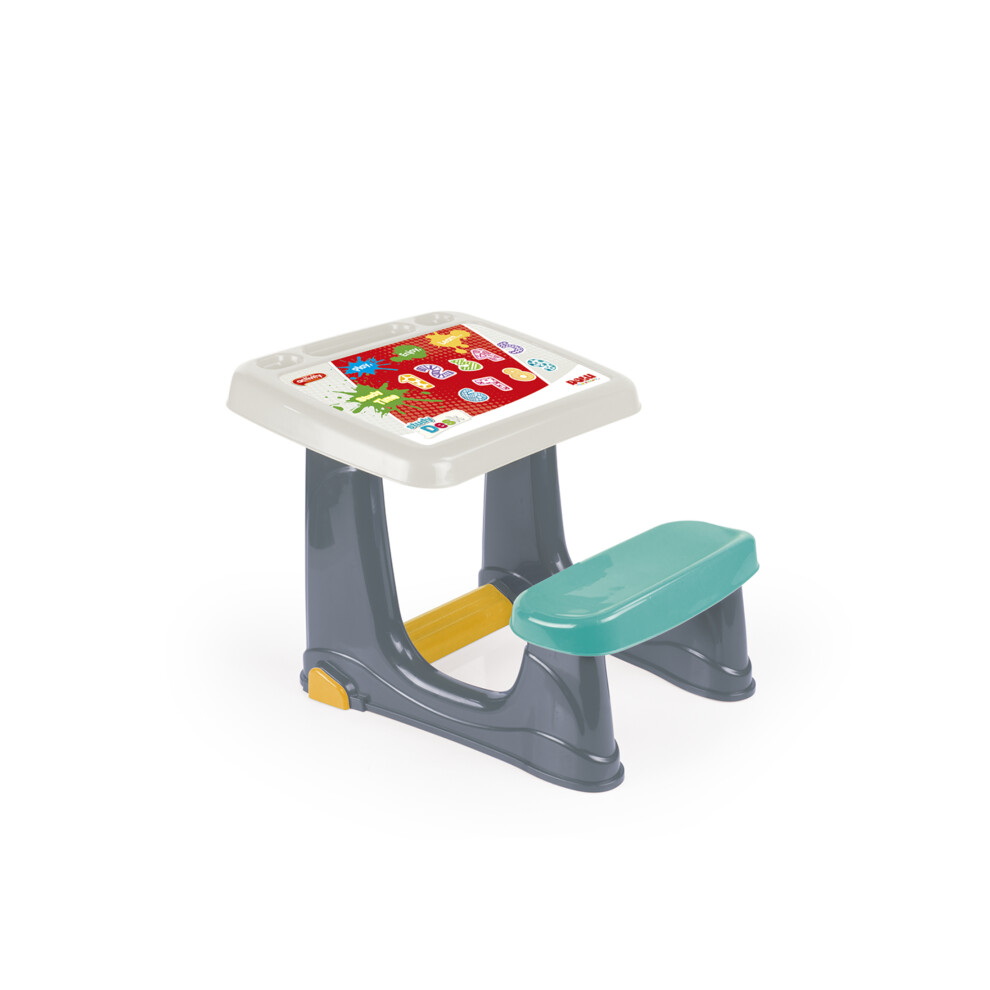 Dolu Kids Study Desk with Seat - Grey