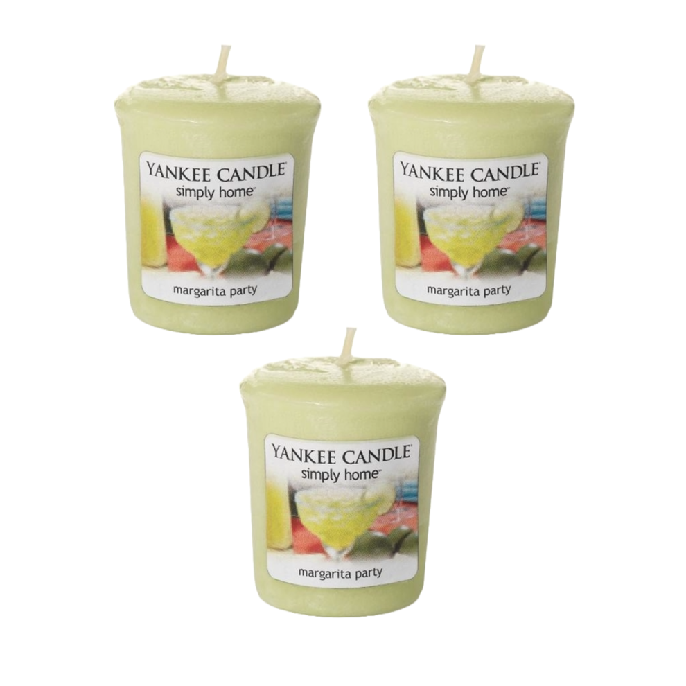 3 Pack Margarita Time Yankee Candle Simply Home Votives