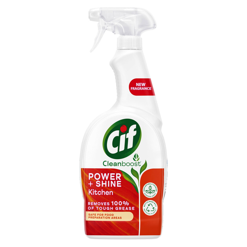 Cif Power & Shine Liquid Kitchen Spray 700ml