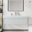 1200mm Bathroom Wall Mounted Vanity Unit & Basin Sink 2 Drawers Grey 1