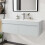 1200mm Bathroom Wall Mounted Vanity Unit & Basin Sink 2 Drawers Grey 2