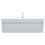 1200mm Bathroom Wall Mounted Vanity Unit & Basin Sink 2 Drawers Grey 4