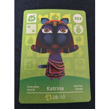 Animal Crossing Amiibo Cards ~303 Katrina