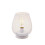 White Cordless Table Lamp Metal Cage Lantern LED Night Light 2