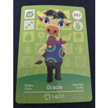 Animal Crossing Amiibo Cards ~307 Gracie