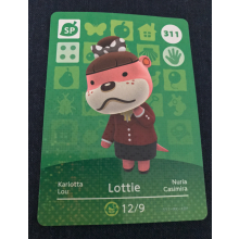 Animal Crossing Amiibo Cards ~311 Lottie