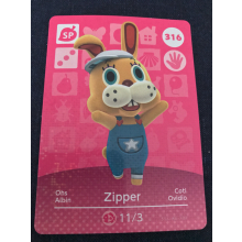 Animal Crossing Amiibo Cards ~316 Zipper