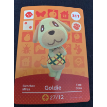 Animal Crossing Amiibo Cards ~317 Goldie