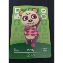 Animal Crossing Amiibo Cards ~319 Pinky