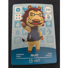 Animal Crossing Amiibo Cards ~320 Mott