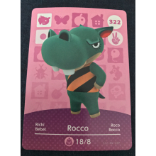 Animal Crossing Amiibo Cards ~322 Rocco