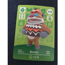 Animal Crossing Amiibo Cards ~328 Boone