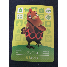Animal Crossing Amiibo Cards ~329 Broffina