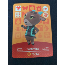 Animal Crossing Amiibo Cards ~331 Pashmina