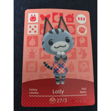 Animal Crossing Amiibo Cards ~333 Lolly