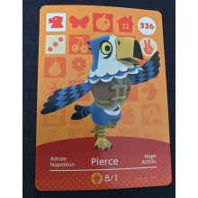 Animal Crossing Amiibo Cards ~336 Pierce