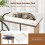 Costway 118 CM Cat Tree Tower with Condo Activity Center Set w/ Scratching Posts 5