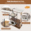 Costway 118 CM Cat Tree Tower with Condo Activity Center Set w/ Scratching Posts 8