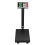 100KG/220lbs LCD Digital Personal Floor Postal Platform Scale UK Plug 1