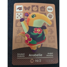 Animal Crossing Amiibo Cards ~343 Anabelle