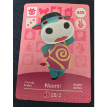 Animal Crossing Amiibo Cards ~345 Naomi