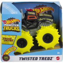 Hot Wheels Monster Trucks 1:43 Rev Twisted Tredz Ragin Cage'N