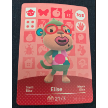 Animal Crossing Amiibo Cards ~353 Elise