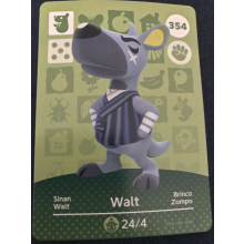 Animal Crossing Amiibo Cards ~354 Walt