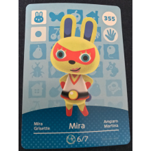 Animal Crossing Amiibo Cards ~355 Mira