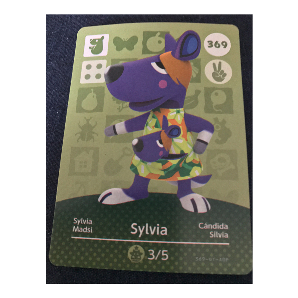 Animal Crossing Amiibo Cards ~369 Sylvia