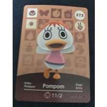 Animal Crossing Amiibo Cards ~373 Pompom
