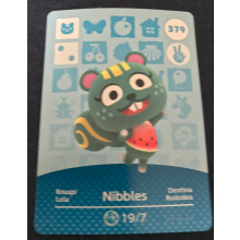 Animal Crossing Amiibo Cards ~379 Nibbles