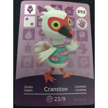 Animal Crossing Amiibo Cards ~392 Cranston