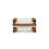 KONO (24 inch + travel bag) Cream PP Hard Shell Suitcase and Travel Bag Set 7