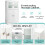 Costway 4-Door Bathroom Floor Cabinet Kitchen Cupboard W/ Adjustable Shelf 5