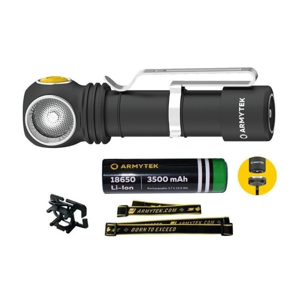 Armytek Wizard C2 Pro USB Charge 1600 Lumens LED Headlight Headlamp