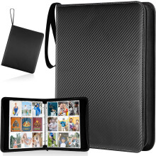 900 Pockets Trading Card Binder Holder Double Sided Folder Album Book