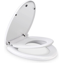 Family Toilet Seat 2-in-1 Soft Close Toilet Seat with Child Seat